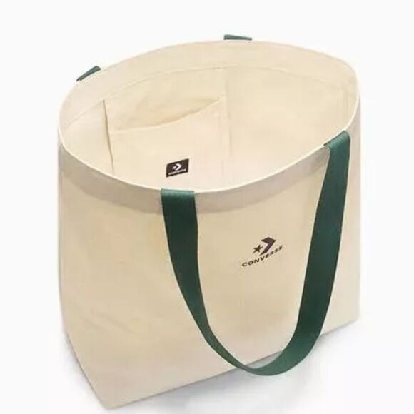 Converse Chevron Star Canvas Tote Bag - Picture 2 of 9